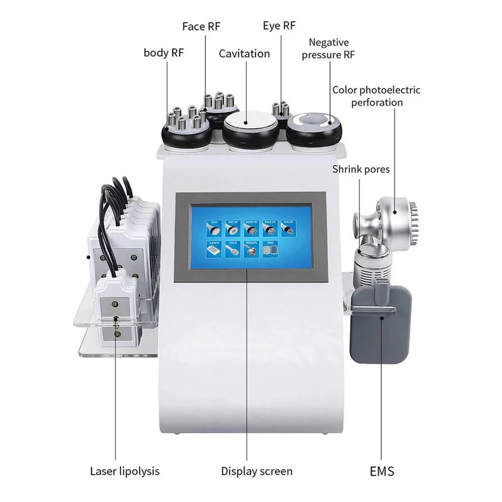 10 in 1 Ultrasonic Cavitation Body Sculpting Machine