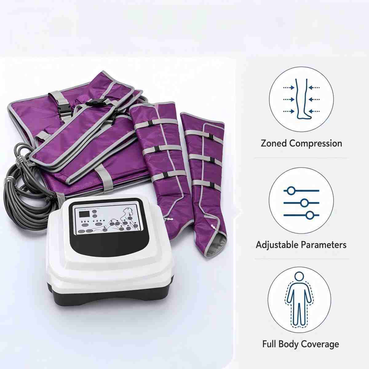 360° Pressotherapy Machine Lymphatic Drainage Compression Suit