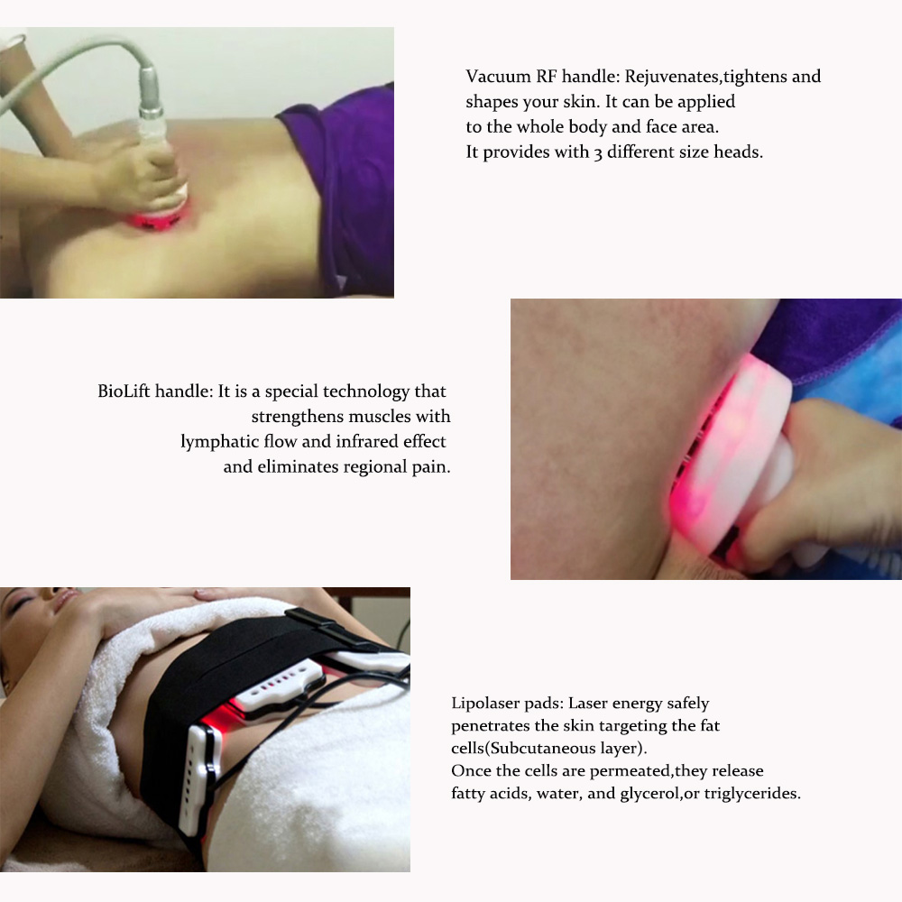 3D Cavitation Body Sculpting Machine with Lipo Laser
