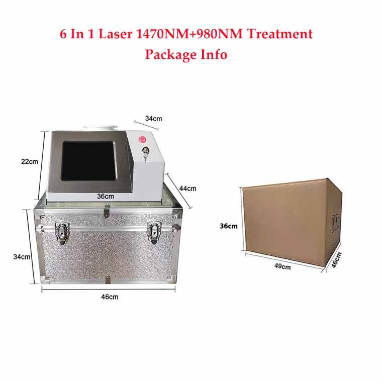 980nm 1470nm Diode Laser Machine for Vascular Treatment