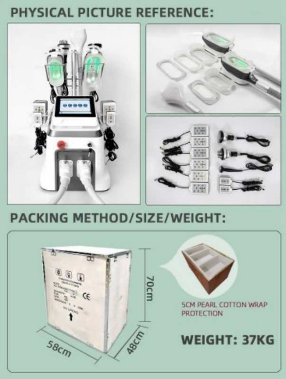 Cryolipolysis Fat Freezing Machine for Body Contouring