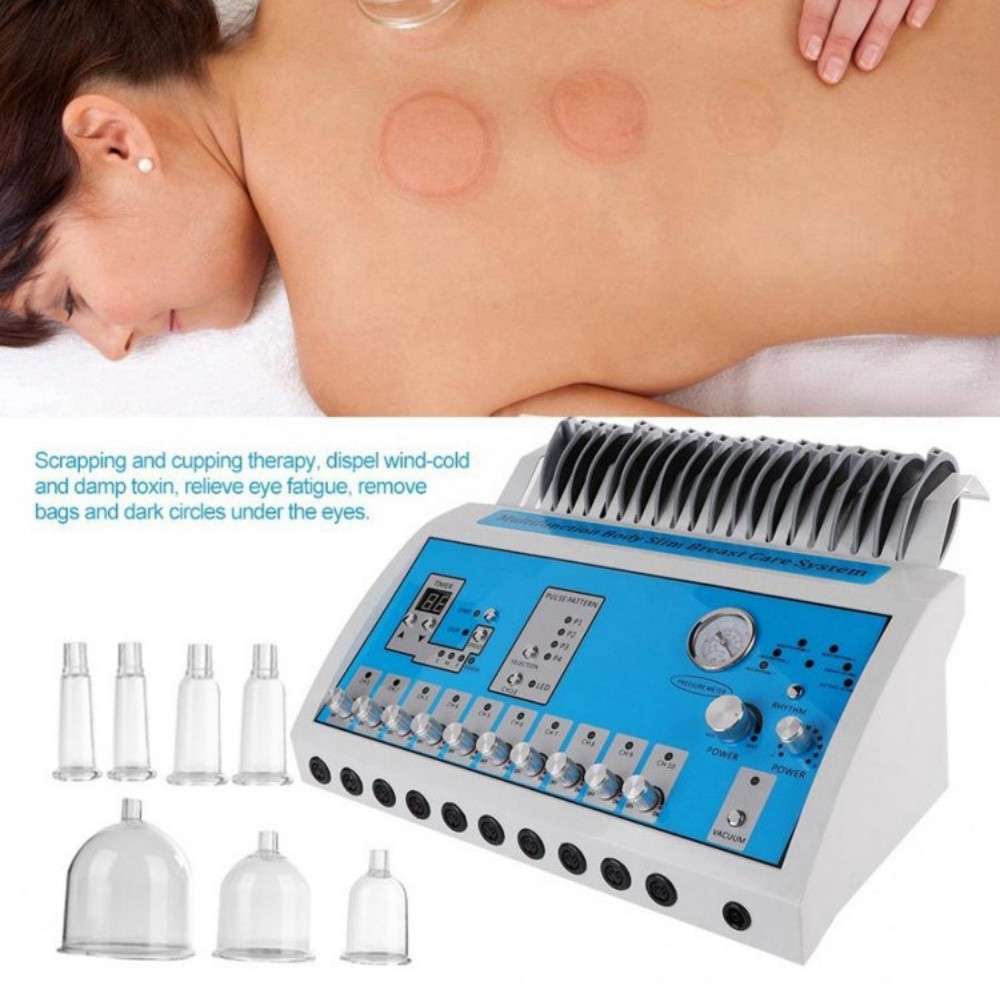 EMS Vacuum Cupping Therapy Machine for Body & Breast Care