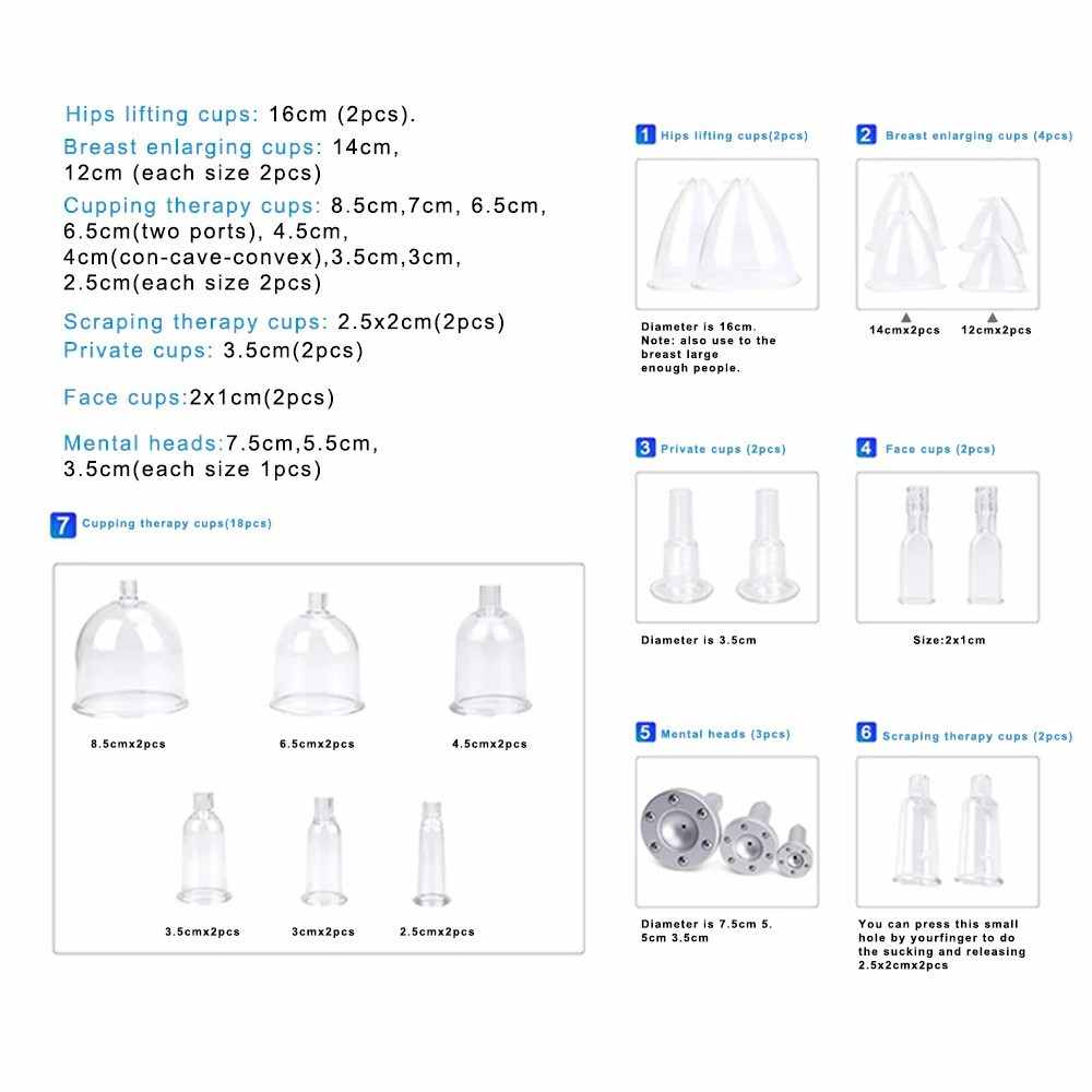 EMS Vacuum Cupping Therapy Machine for Body & Breast Care