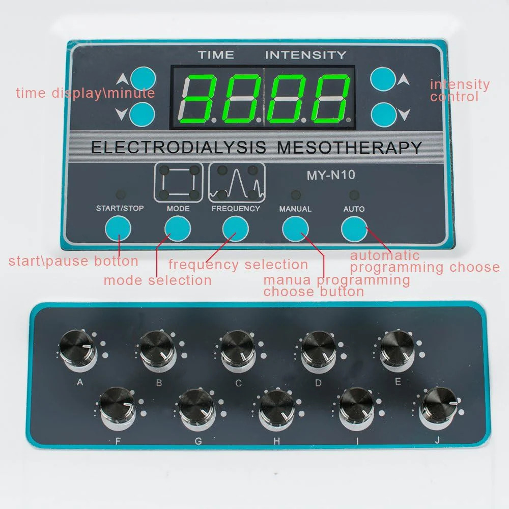Microcurrent Slimming Machine 10 Channel Breast Enhancement