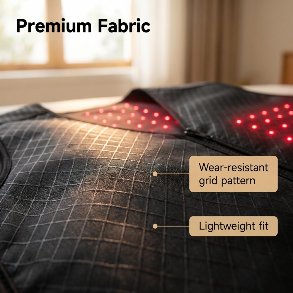 Red Light Therapy Vest 650nm 850nm for Shoulder Pain