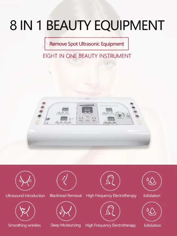 8 in 1 Beauty Instrument for Facial Skin Care