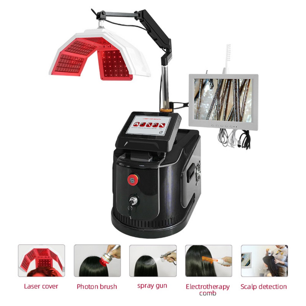 Laser Hair Growth Machine 5 in 1 Scalp Care System