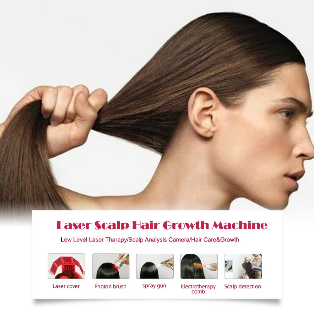 Laser Hair Growth Machine 5 in 1 Scalp Care System