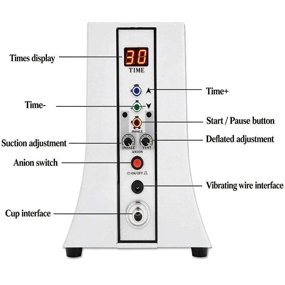 Vacuum Cupping Machine for Body Shaping and Massage