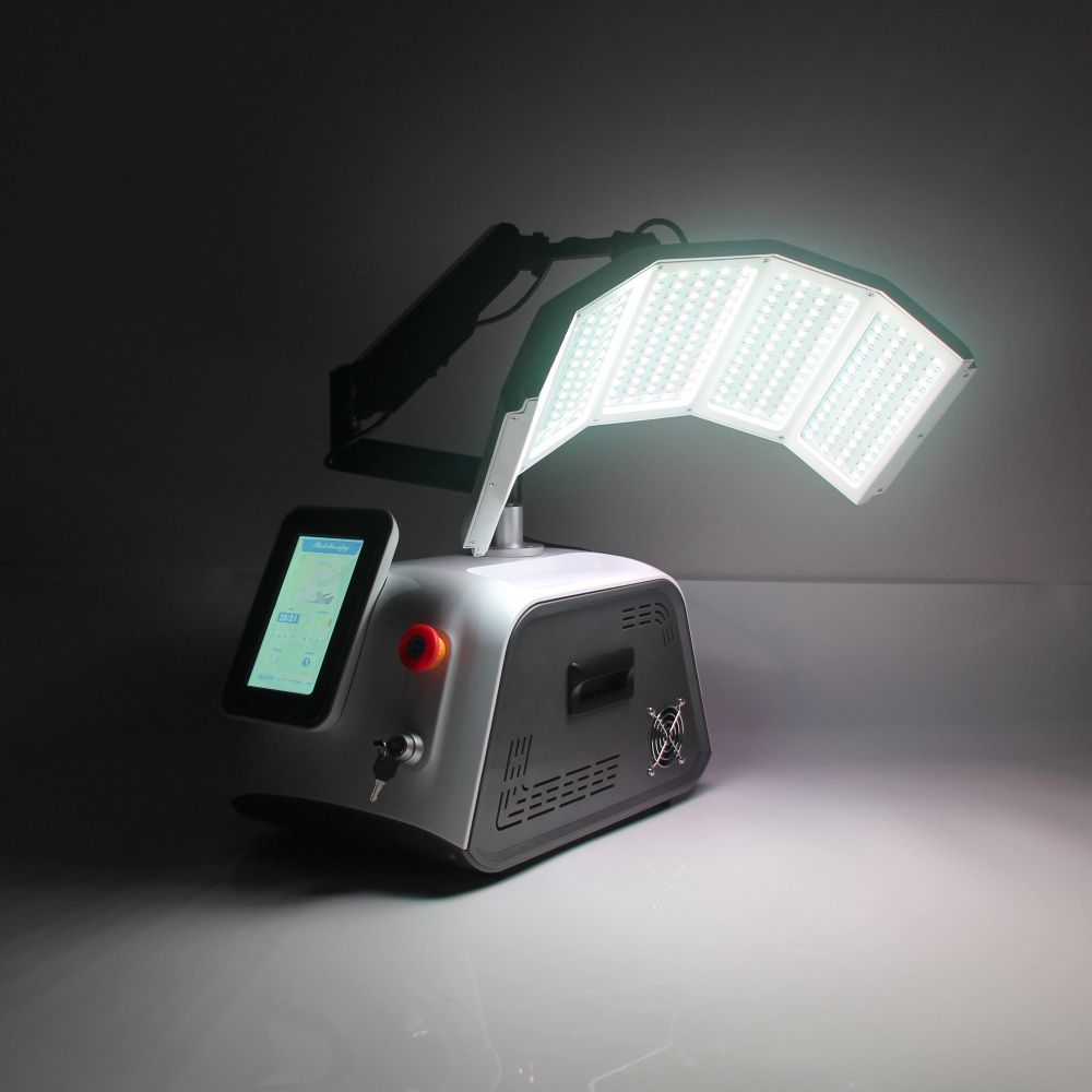 6 in 1 PDT Light Therapy Machine with BIO RF Scrubber