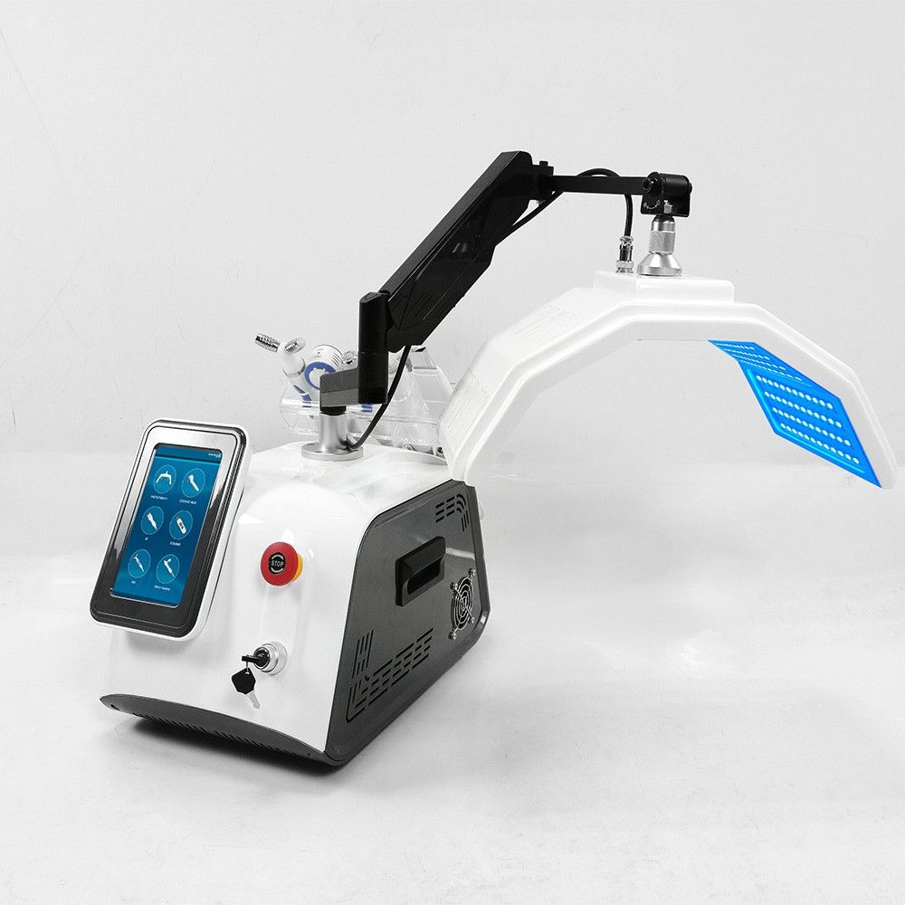 6 in 1 PDT Light Therapy Machine with BIO RF Scrubber