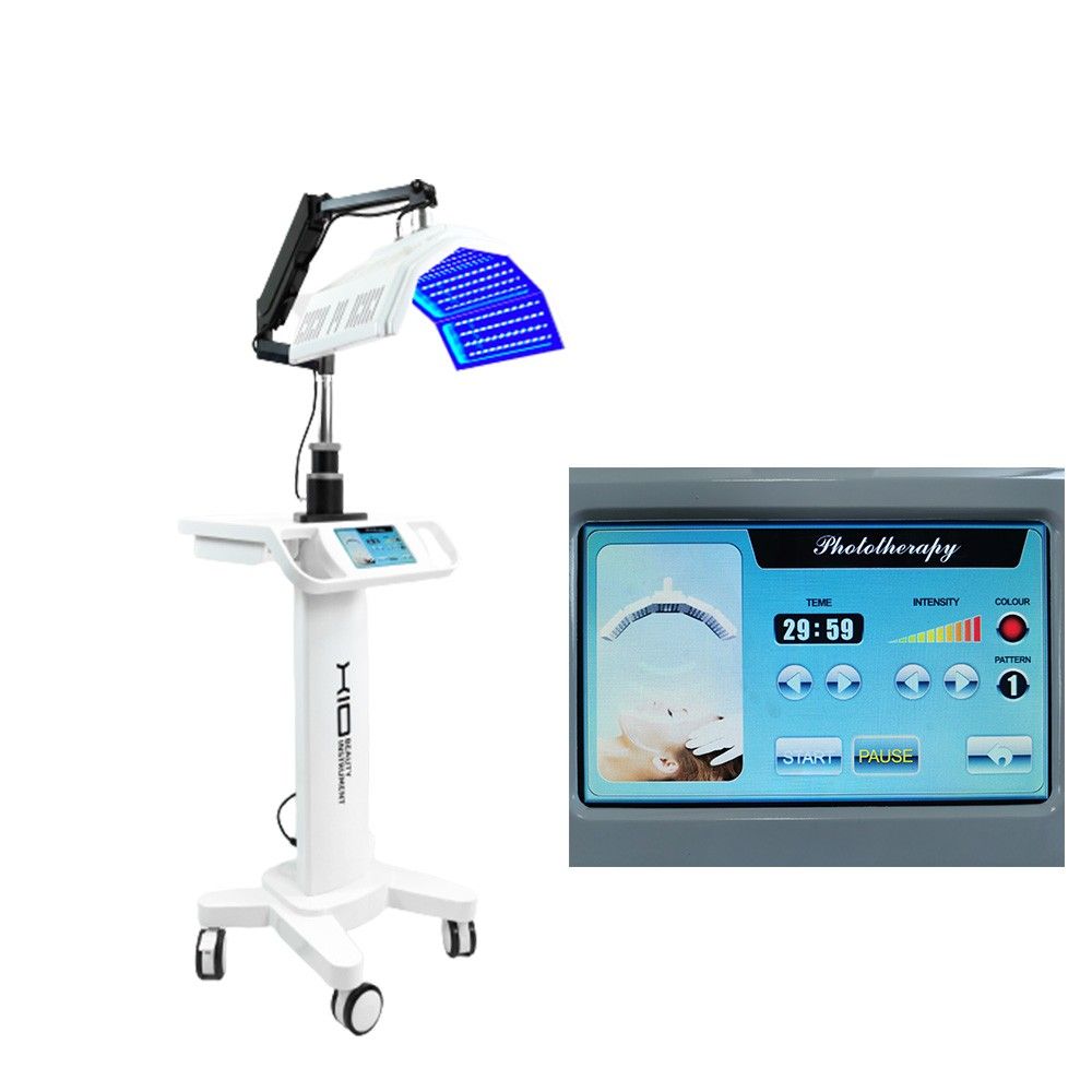 LED Light Therapy Machine with Trolley for Salon Treatments