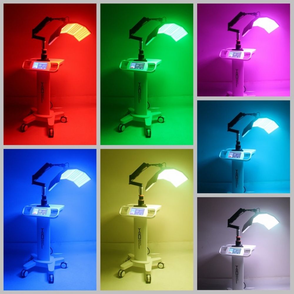 LED Light Therapy Machine with Trolley for Salon Treatments